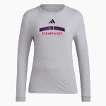 Bureau Of Fire Harrisburg Department <span class="pdp-name-mascot">Bureau Of Fire Harrisburg Department</span> adidas Women's Long Sleeve Pregame Tee Front Thumbnail