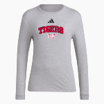 HICO HIGH SCHOOL TIGERS <span class="pdp-name-mascot">HICO TIGERS</span> adidas Women's Long Sleeve Pregame Tee Front Thumbnail