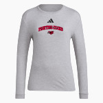 COCKE COUNTY HIGH SCHOOL FIGHTING COCKS <span class="pdp-name-mascot">COCKE COUNTY FIGHTING COCKS</span> adidas Women's Long Sleeve Pregame Tee Front Thumbnail