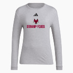 Ashley Ridge Swamp Foxes adidas Women's Long Sleeve Pregame Tee Front Thumbnail