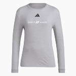 Varsity Brands Company Store <span class="pdp-name-mascot">Varsity Brands</span> adidas Women's Long Sleeve Pregame Tee Front Thumbnail