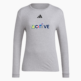 adidas Women's Long Sleeve Pregame Tee