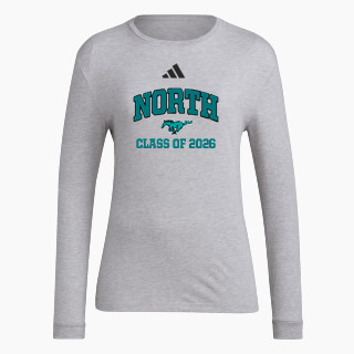 adidas Women's Long Sleeve Pregame Tee