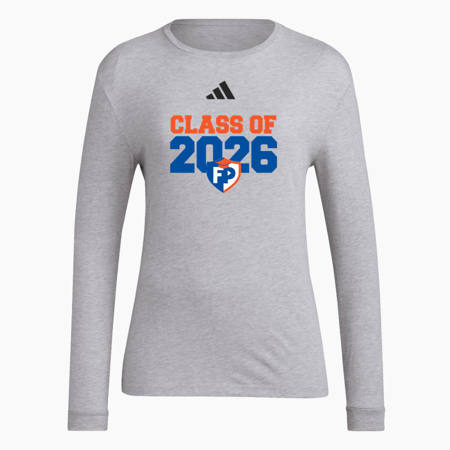 FreedomProject Academy <span class="pdp-name-mascot">FreedomProject Academy Founders</span> adidas Women's Long Sleeve Pregame Tee