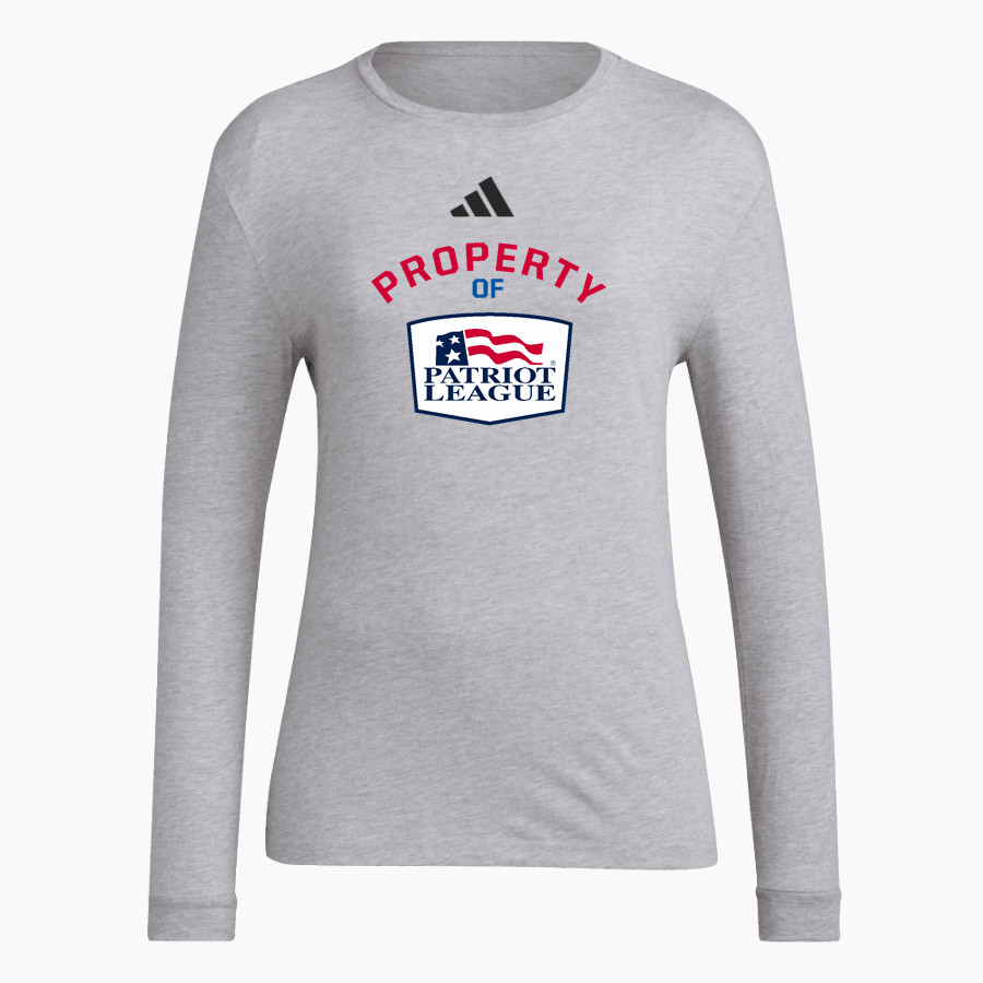 Patriot League Patriot League <span class="pdp-name-mascot">Patriot League</span> adidas Women's Long Sleeve Pregame Tee