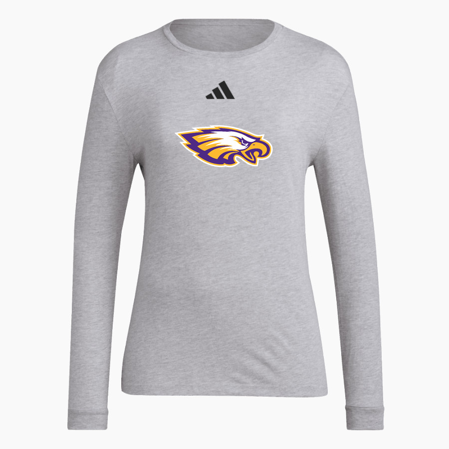 AVON HIGH SCHOOL EAGLES <span class="pdp-name-mascot">AVON EAGLES</span> adidas Women's Long Sleeve Pregame Tee