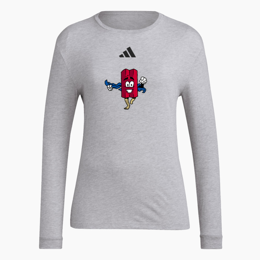 Ziegenfelder Frozen Treat Co Chery Larry <span class="pdp-name-mascot">Ziegenfelder Frozen Treat Co Chery Larry</span> adidas Women's Long Sleeve Pregame Tee