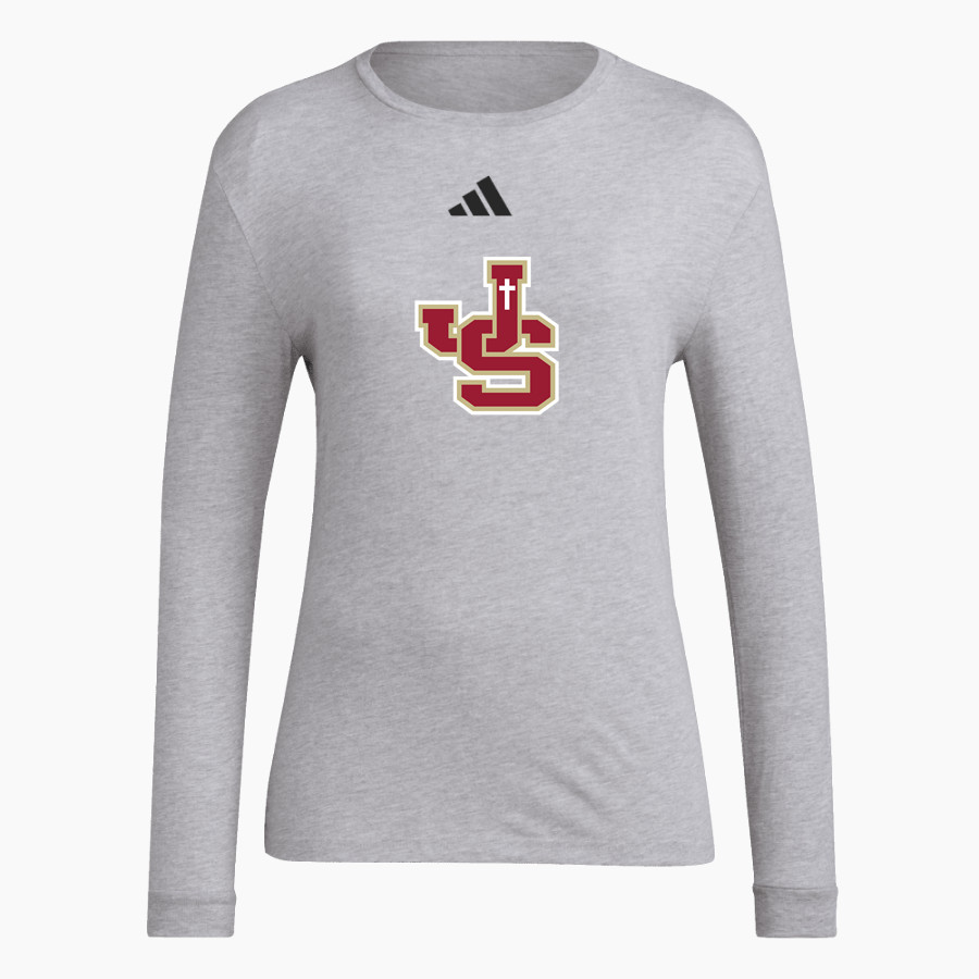 JSERRA CATHOLIC HIGH SCHOOL LIONS <span class="pdp-name-mascot">J SERRA LIONS</span> adidas Women's Long Sleeve Pregame Tee