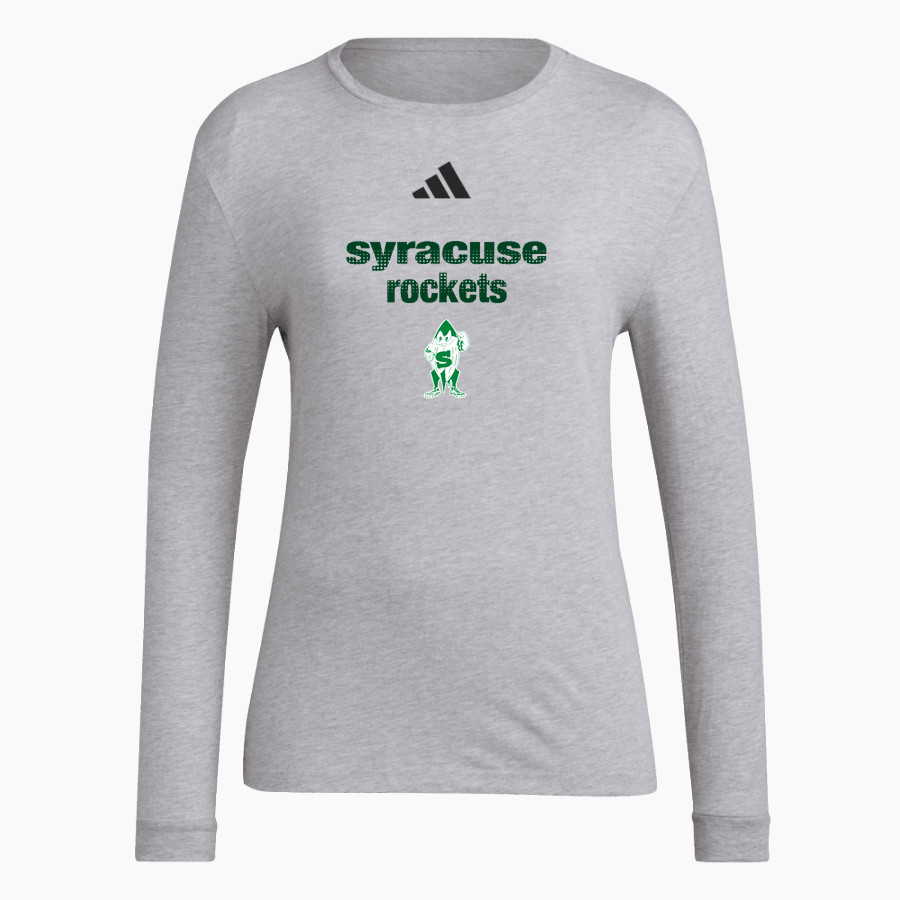 Syracuse Rockets adidas Women's Long Sleeve Pregame Tee