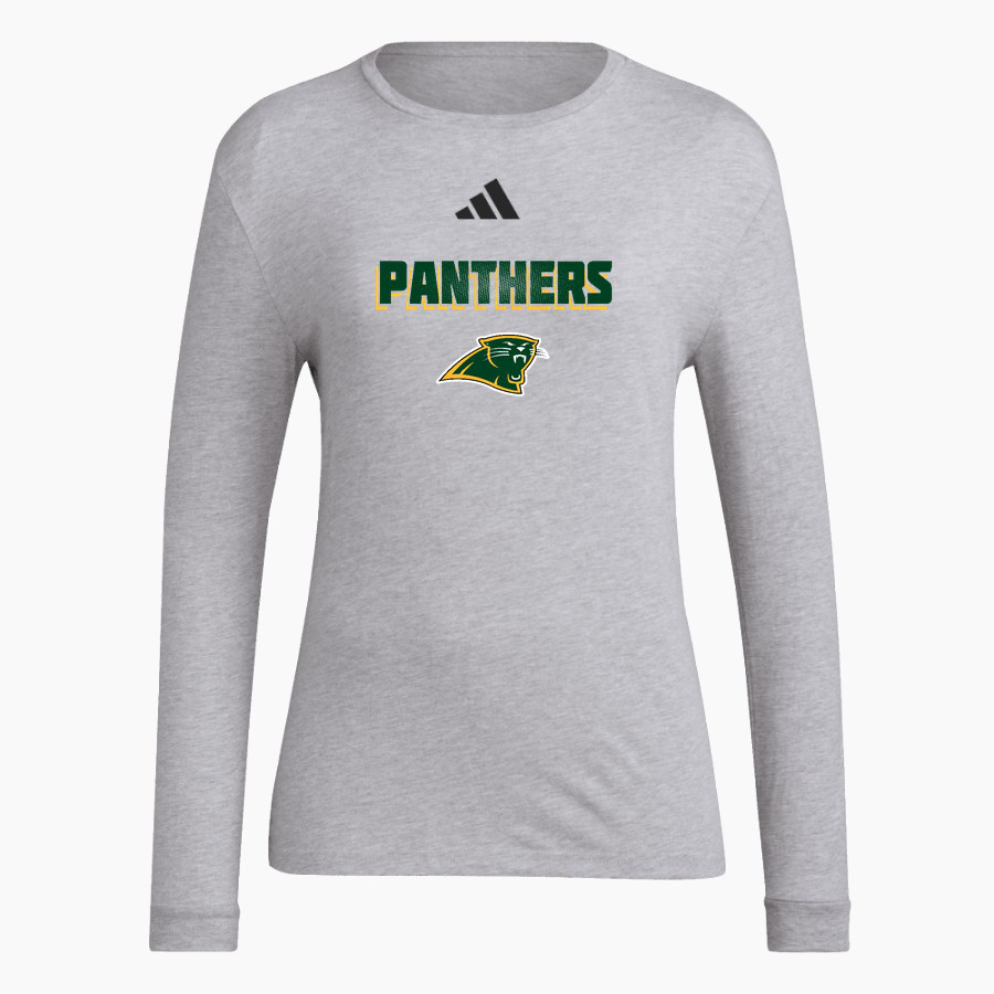 CUMBERLAND COUNTY HIGH SCHOOL PANTHERS <span class="pdp-name-mascot">CUMBERLAND COUNTY PANTHERS</span> adidas Women's Long Sleeve Pregame Tee