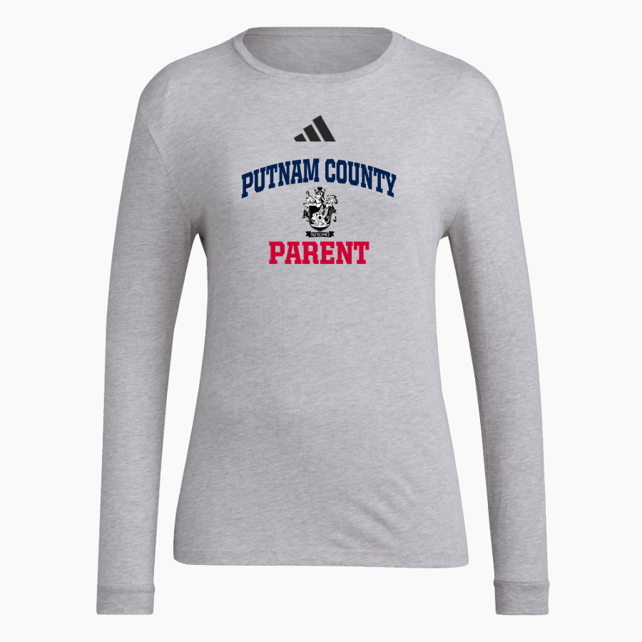 Putnam County War Eagles <span class="pdp-name-mascot">Putnam County War Eagles</span> adidas Women's Long Sleeve Pregame Tee