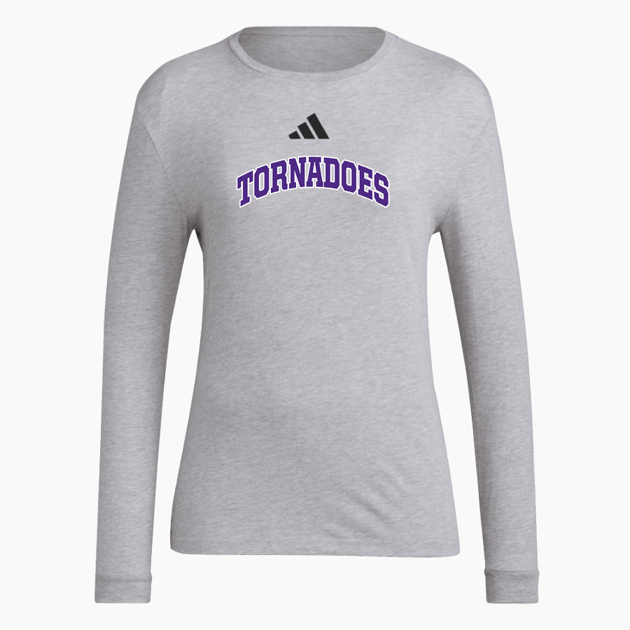 Norwich Tornadoes <span class="pdp-name-mascot">Norwich Tornadoes</span> adidas Women's Long Sleeve Pregame Tee