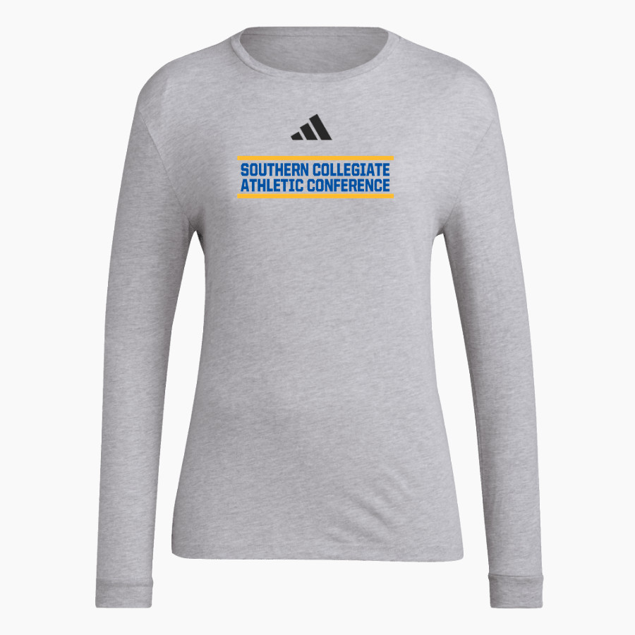 Southern Collegiate Athletic Conference adidas Women's Long Sleeve Pregame Tee