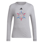 Fox Middle School Fox <span class="pdp-name-mascot">Fox Middle School Braves</span> adidas Women's Long Sleeve Pregame Tee Front Thumbnail