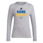 SOUTHEASTERN HIGH SCHOOL SUNS <span class="pdp-name-mascot">SOUTHEASTERN SUNS /LADY</span> adidas Women's Long Sleeve Pregame Tee Front Thumbnail