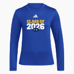 Southern Collegiate Athletic Conference adidas Women's Long Sleeve Pregame Tee Front Thumbnail