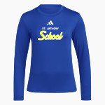 St. Anthony School <span class="pdp-name-mascot">St. Anthony School</span> adidas Women's Long Sleeve Pregame Tee Front Thumbnail