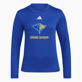 adidas Women's Long Sleeve Pregame Tee