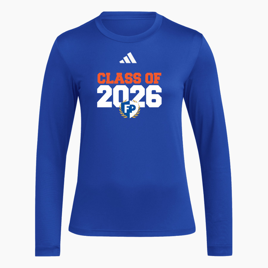 FreedomProject Academy <span class="pdp-name-mascot">FreedomProject Academy Founders</span> adidas Women's Long Sleeve Pregame Tee