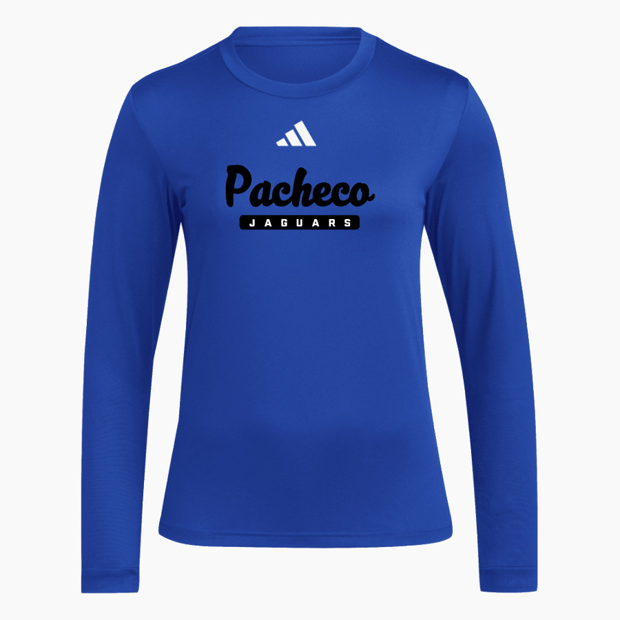 Pacheco Elementary Jaguars <span class="pdp-name-mascot">Pacheco Elementary Jaguars</span> adidas Women's Long Sleeve Pregame Tee