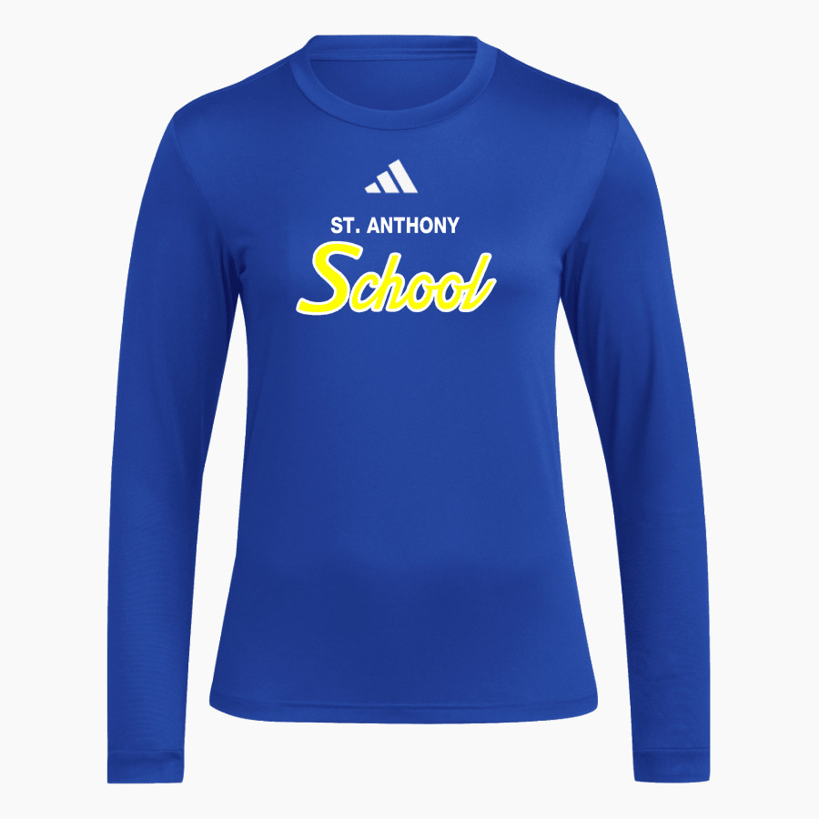 St. Anthony School <span class="pdp-name-mascot">St. Anthony School</span> adidas Women's Long Sleeve Pregame Tee