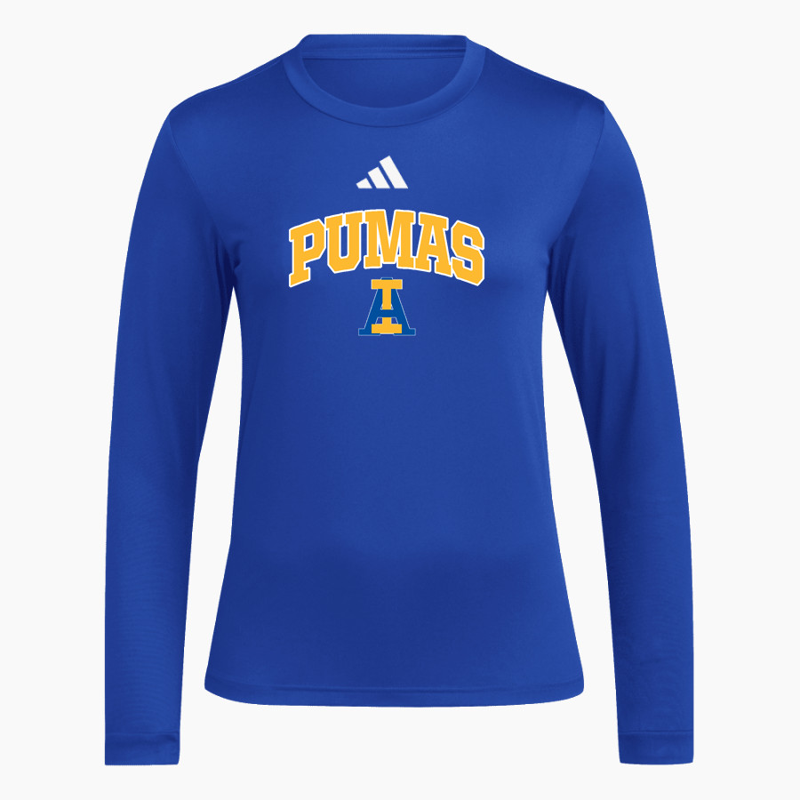 IVY ACADEMIA CHARTER SCHOOL PUMAS <span class="pdp-name-mascot">IVY ACADEMIA PUMAS</span> adidas Women's Long Sleeve Pregame Tee