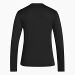 Northwood Timberwolves adidas Women's Long Sleeve Pregame Tee Back Thumbnail