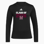 NANIH WAIYA HIGH SCHOOL WARRIORS <span class="pdp-name-mascot">NANIH WAIYA WARRIORS</span> adidas Women's Long Sleeve Pregame Tee Front Thumbnail