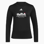 BVSA BOBBY VALENTINE'S SP <span class="pdp-name-mascot">BOBBY VALENTINE'S SPORTS ACADEMY</span> adidas Women's Long Sleeve Pregame Tee Front Thumbnail