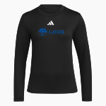 LA JOLLA COUNTRY DAY SCHOOL <span class="pdp-name-mascot">LA JOLLA TORREYS</span> adidas Women's Long Sleeve Pregame Tee Front Thumbnail