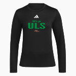 ULS Jr. Bows <span class="pdp-name-mascot">Junior Rainbows</span> adidas Women's Long Sleeve Pregame Tee Front Thumbnail
