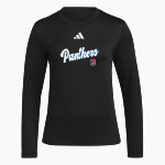 West Tech Panthers adidas Women's Long Sleeve Pregame Tee Front Thumbnail