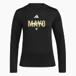 Mayo Spartans <span class="pdp-name-mascot">Mayo Spartans</span> adidas Women's Long Sleeve Pregame Tee Front Thumbnail
