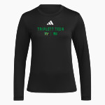 Triplett Tech <span class="pdp-name-mascot">Triplett Business and Technical Institute</span> adidas Women's Long Sleeve Pregame Tee Front Thumbnail