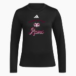 GORHAM HIGH SCHOOL RAMS <span class="pdp-name-mascot">GORHAM RAMS</span> adidas Women's Long Sleeve Pregame Tee Front Thumbnail