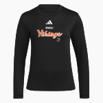Frost Vikings <span class="pdp-name-mascot">Frost Vikings</span> adidas Women's Long Sleeve Pregame Tee Front Thumbnail
