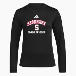Seminary Cardinals <span class="pdp-name-mascot">Seminary Cardinals</span> adidas Women's Long Sleeve Pregame Tee Front Thumbnail