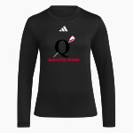 Quad Cities Rowing Quad Cities Row <span class="pdp-name-mascot">Quad Cities Rowing</span> adidas Women's Long Sleeve Pregame Tee Front Thumbnail