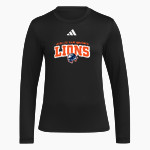 Jubilee San Antonio Lions <span class="pdp-name-mascot">Jubilee San Antonio Lions</span> adidas Women's Long Sleeve Pregame Tee Front Thumbnail