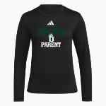 Delphian Dragons adidas Women's Long Sleeve Pregame Tee Front Thumbnail