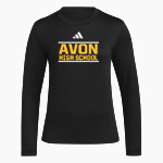 Avon Orioles <span class="pdp-name-mascot">Avon Orioles</span> adidas Women's Long Sleeve Pregame Tee Front Thumbnail
