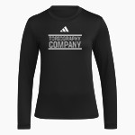 Toriography Dance TDC <span class="pdp-name-mascot">Toriography Dance Company</span> adidas Women's Long Sleeve Pregame Tee Front Thumbnail