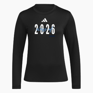 adidas Women's Long Sleeve Pregame Tee