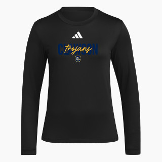 adidas Women's Long Sleeve Pregame Tee