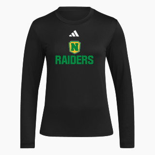 adidas Women's Long Sleeve Pregame Tee