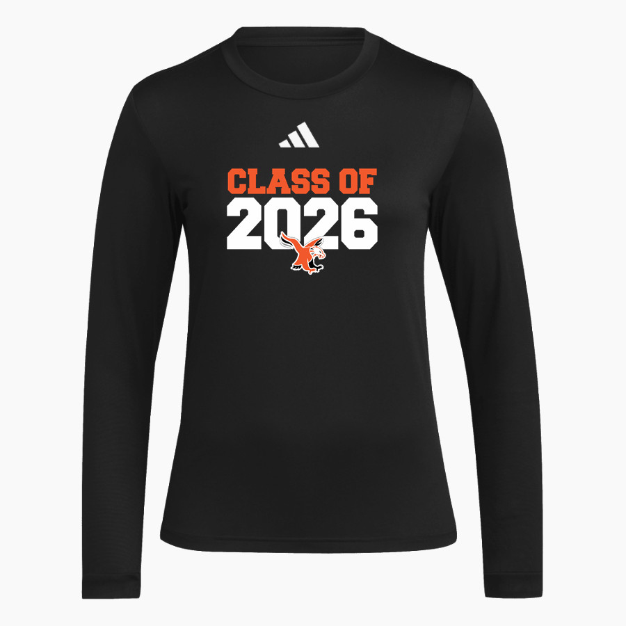 Bethlehem Eagles official sideline store <span class="pdp-name-mascot">Bethlehem Eagles</span> adidas Women's Long Sleeve Pregame Tee