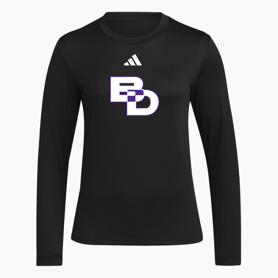 Ben Davis Giants adidas Women's Long Sleeve Pregame Tee