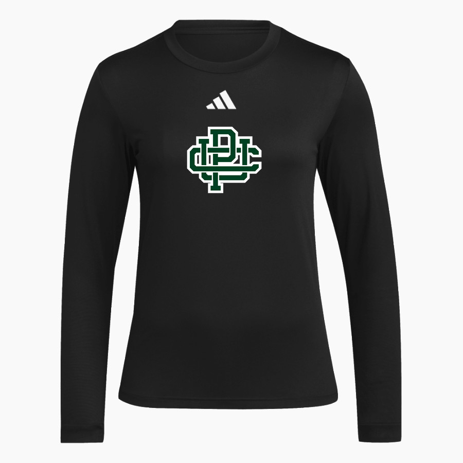 Pacific Union College Pioneers <span class="pdp-name-mascot">Pacific Union College Pioneers</span> adidas Women's Long Sleeve Pregame Tee