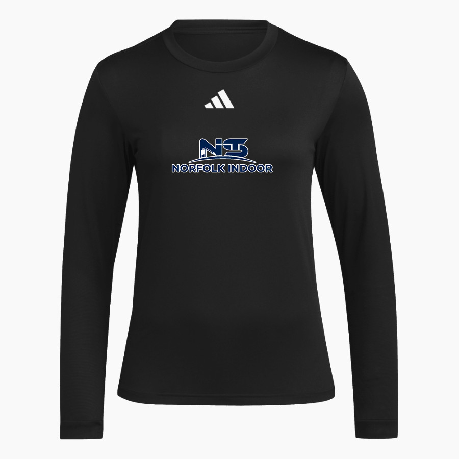 Norfolk Indoor Sports Turf Norfolk Indoor adidas Women's Long Sleeve Pregame Tee