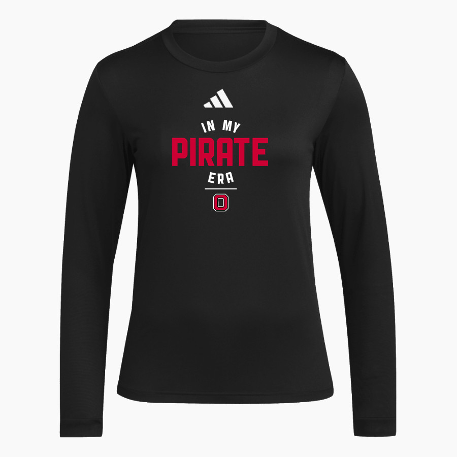 Ottawa Township Pirates adidas Women's Long Sleeve Pregame Tee